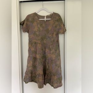 Floral tiered dress - Size XS